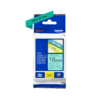TZe-741 crna na zeleno 18mm