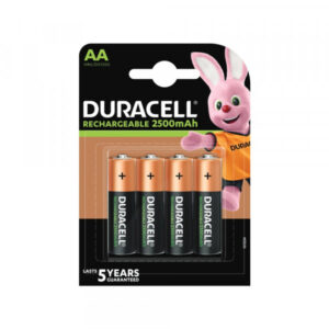 Baterije punjive R6 2500mah Duracell 1/4