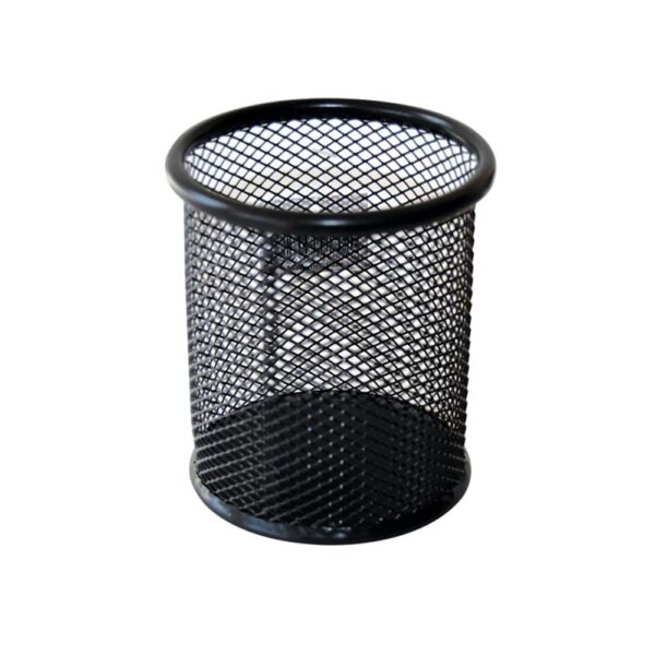 Čaša žičana okrugla crna - kancelarijski materijal