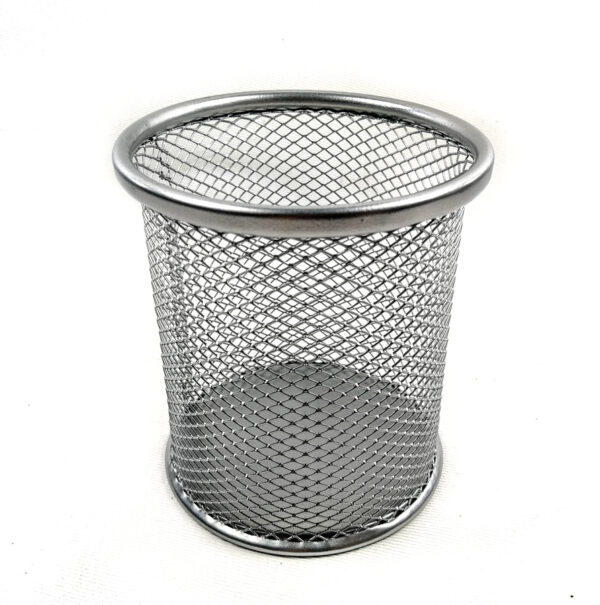 Čaša žičana okrugla siva - kancelarijski materijal