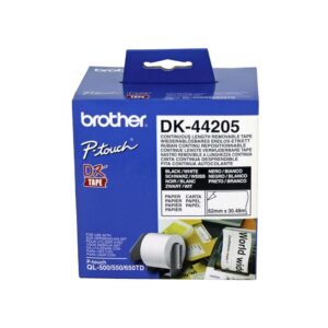 DK-44205 Kontinuirana 62mm x 30.48m - odlepljiva bela