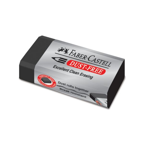 Gumica Faber Castell dust free crna - kancelarijski materijal