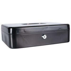 Kasa za novac 300x240x90mm crna