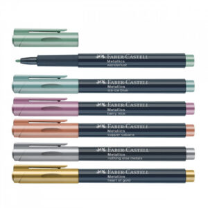 Markeri permanent Faber Castell Metalics