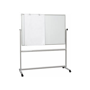 Pokretna tabla bela magnetna okretna 90x120 dvostrana