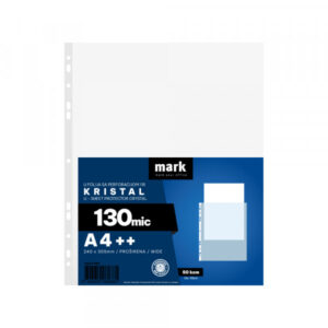 U folije za dokumenta 130mic Kristal A4++ 1/50