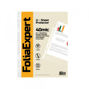 U folije za dokumenta 40mic Kristal A4+ 1/100