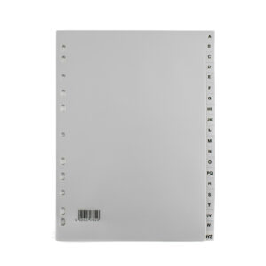 Pregradni karton indeksi PVC / A-Z