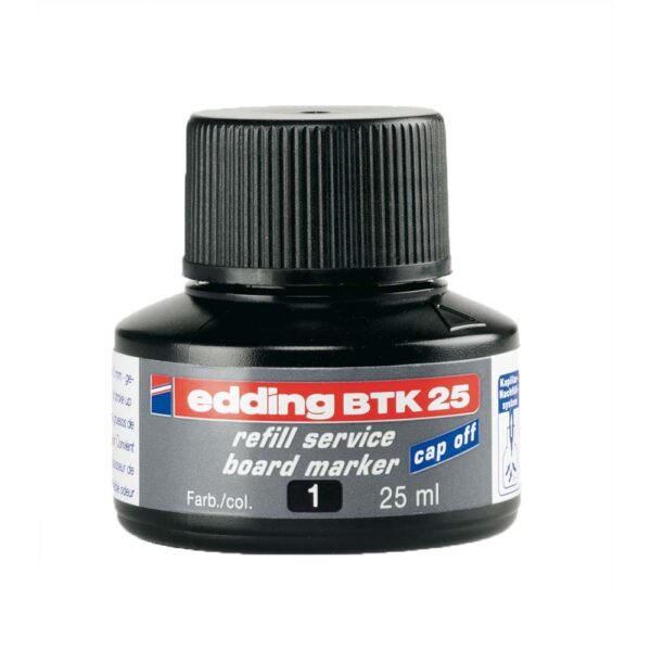 Refil za marker Edding BTK 25 ml crni