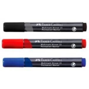 Markeri permanent Faber Castell obli vrh