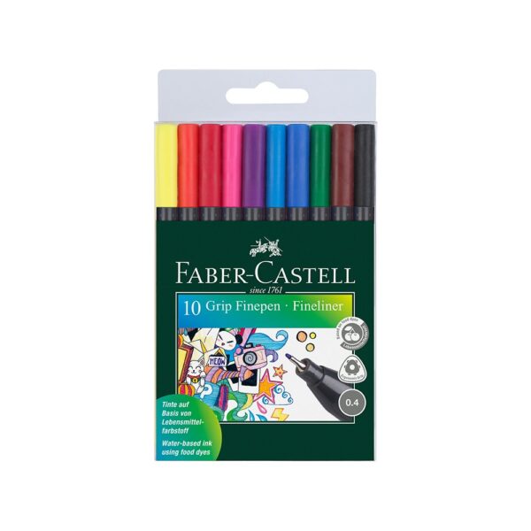 Flomasteri Faber Castell 0.4mm 1/10