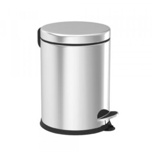 Kanta za otpatke sa pedalom INOX 8 litara (visina 350mm, prečnik 210mm)