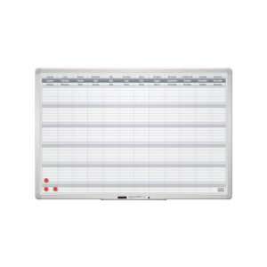 Bela tabla magnetna planer 60x90cm