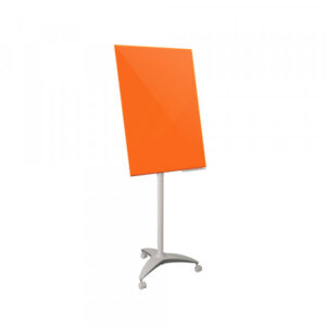 Flipchart tabla 70x100cm orange staklena 2X3 TFSZ POM mobilna